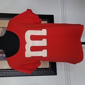 M&M's Women's Scoop Neck "M" t shirt Sz XL